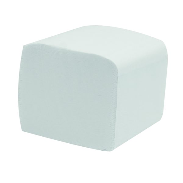 1000 PAPIER TOILETTE PLIÉ OUATE BLANC ÉCOLABEL carton de 36 paquets de 250F