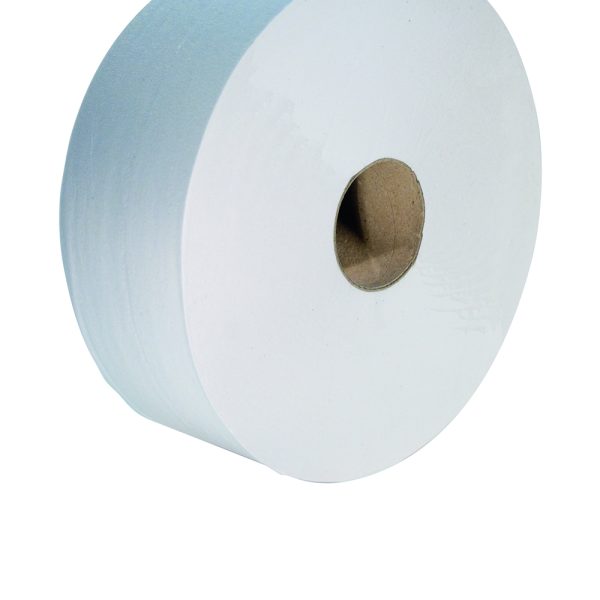 1005 PAPIER TOILETTE BLANC MAXI JUMBO 1 pli colis de 6 rouleaux