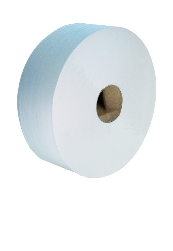 1005 PAPIER TOILETTE BLANC MAXI JUMBO 1 pli colis de 6 rouleaux