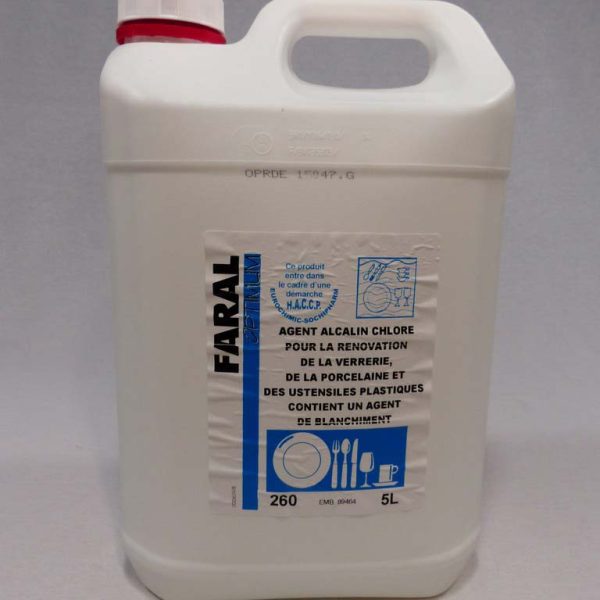 0263 RÉNOVANT VAISSELLE FARAL 260 bidon 5 L