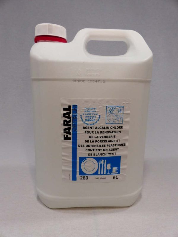 0263 RÉNOVANT VAISSELLE FARAL 260 bidon 5 L