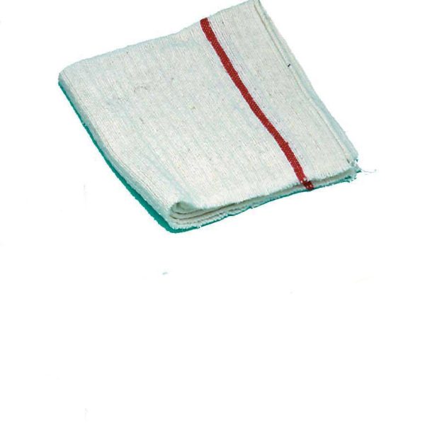06D SERPILLIÈRE WASSINGUE COTON GAUFRÉE ÉCRUE 50x100 cm