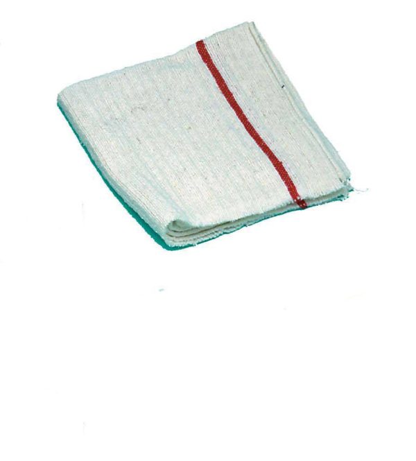 06D SERPILLIÈRE WASSINGUE COTON GAUFRÉE ÉCRUE 50x100 cm