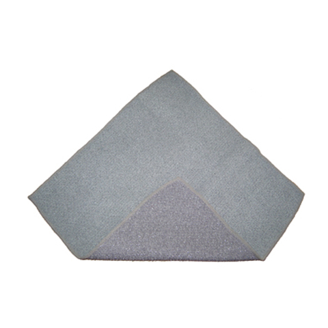 0914 CARRE GRATTANT MICROFIBRE GRIS
