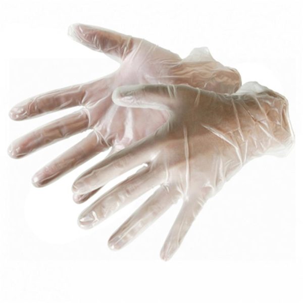 10655C GANTS VINYLE JETABLE NON POUDRÉS boite 100 u