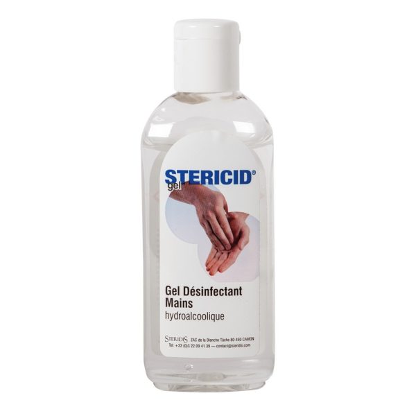 1210518 GEL HYDROALCOOLIQUE ANTISEPTIQUE VIRUCIDE flacon 100 ml