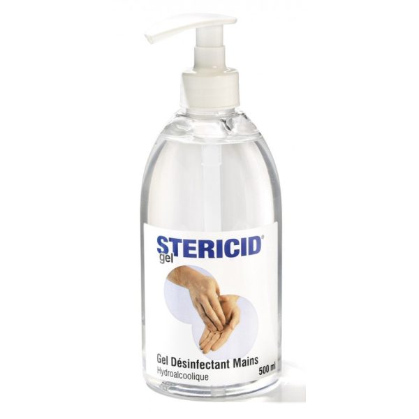 1210519 GEL HYDROALCOOLIQUE ANTISEPTIQUE VIRUCIDE pousse-mousse 500 ml
