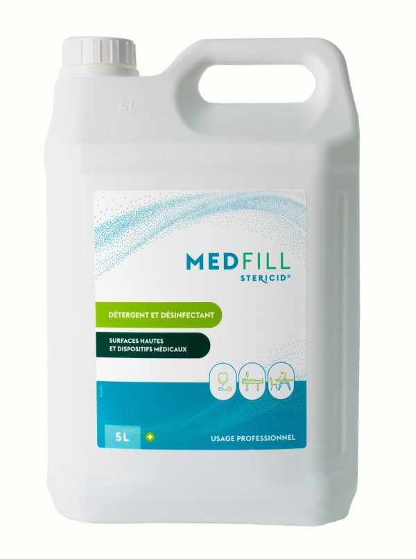 124300 Détergent Désinfectant MEDFILL Stéridis bidon 5 L