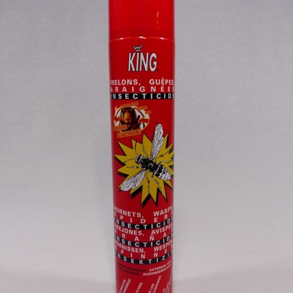 1514 AÉROSOL INSECTICIDE ANTI-FRELONS-GUÊPES KING  750 ml