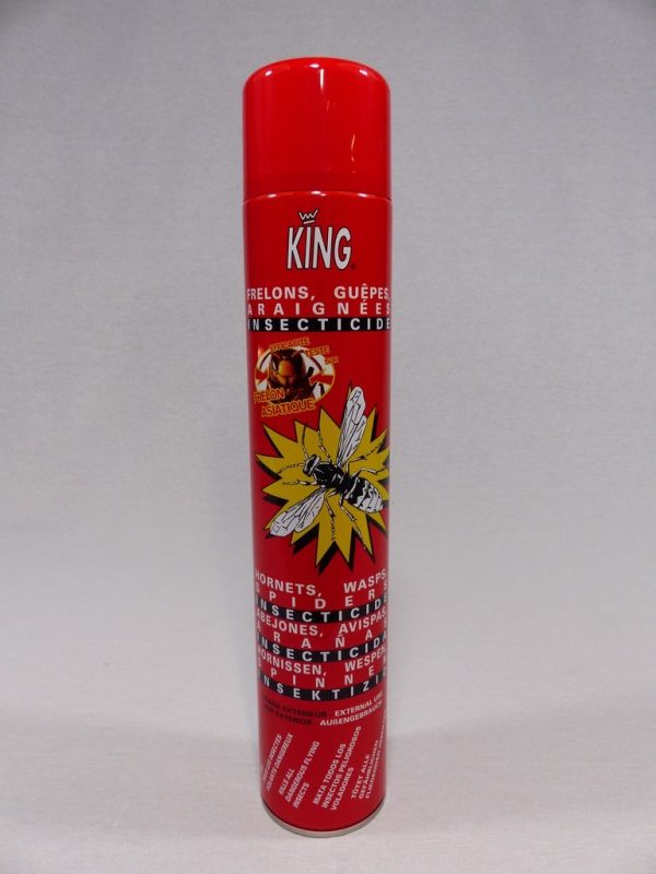 1514 AÉROSOL INSECTICIDE ANTI-FRELONS-GUÊPES KING  750 ml