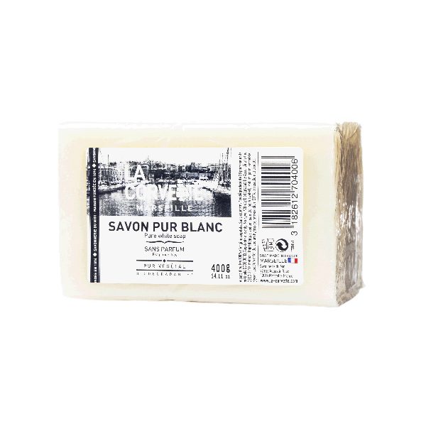 1840 SAVON DE MARSEILLE PUR BLANC  400 grs
