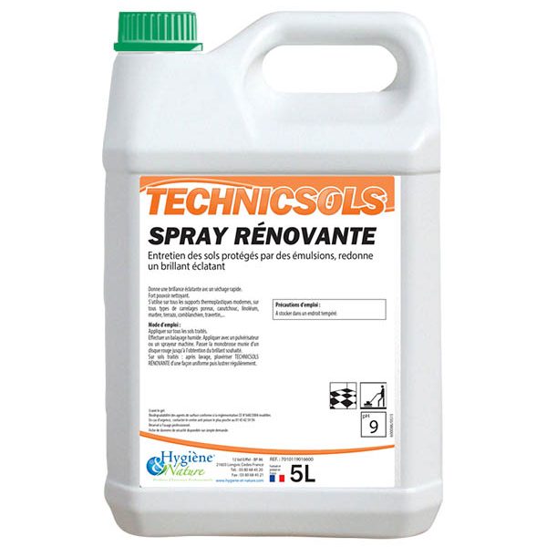 18A41 SPRAY RENOVANTE Technicsols bidon 5 L