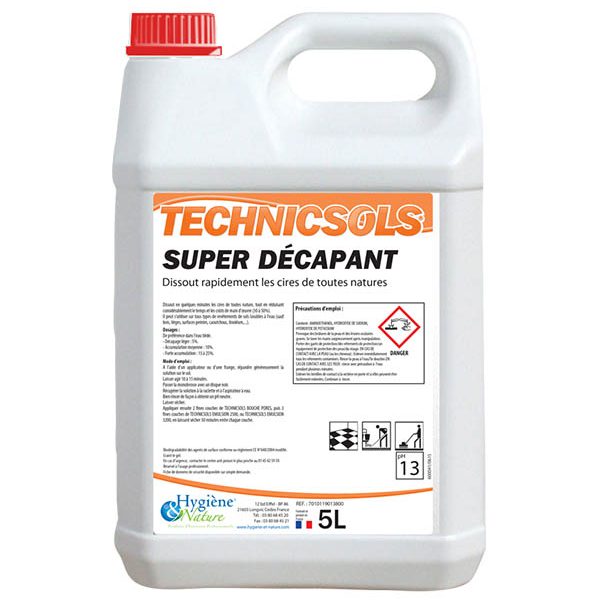 18A42 SUPER DÉCAPANT SOL Technicsols bidon 5 L