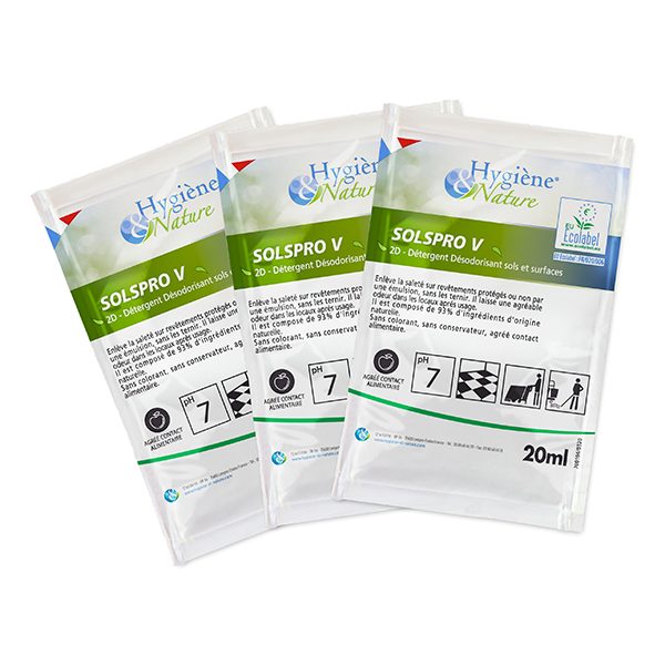 18A855 SOLSPRO V Nettoyant Multi-Usages ÉCOLABEL 250 doses
