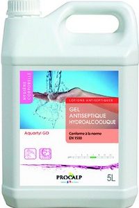 329902 GEL HYDROALCOOLIQUE ANTISEPTIQUE VIRUCIDE bidon 5 L