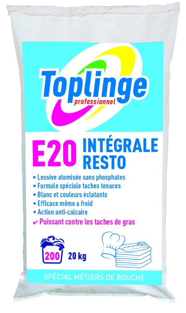 42107 LESSIVE POUDRE LINGE CONCENTRÉE sac 20 kg