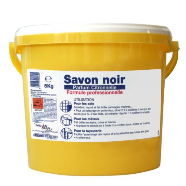 4216 SAVON NOIR  seau de 5 kg