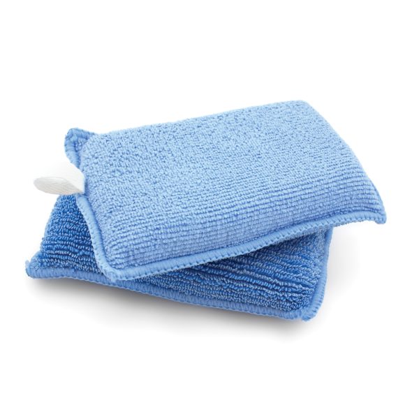 09145 ÉPONGE MICROFIBRE BLEU