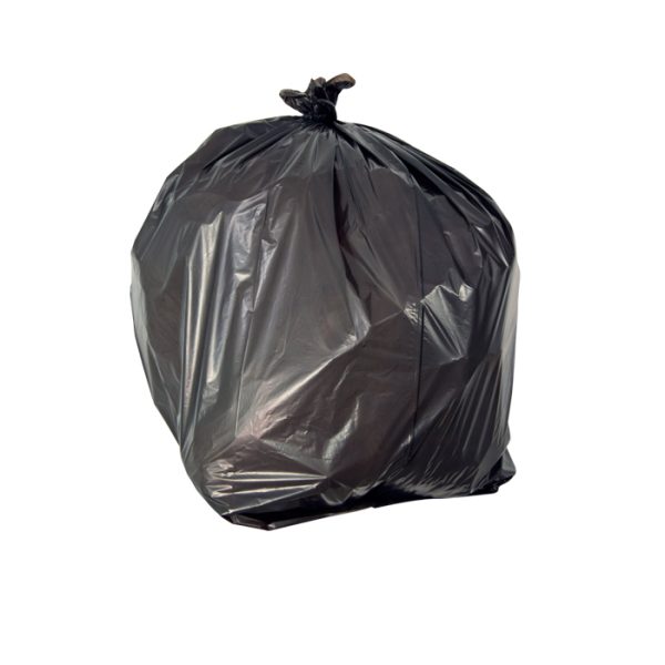 517 SAC POUBELLE 100 L NOIR 45 microns carton de 200