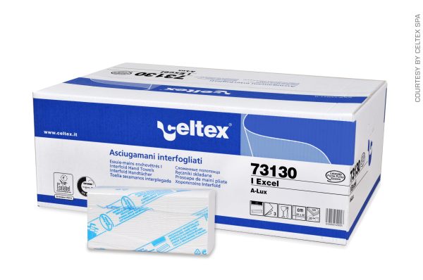 4020 ESSUIE MAINS BLANC PLIÉ 3 plis ÉCOLABEL carton de 20 paquets
