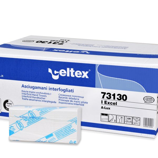 4020 ESSUIE MAINS BLANC PLIÉ 3 plis ÉCOLABEL carton de 20 paquets