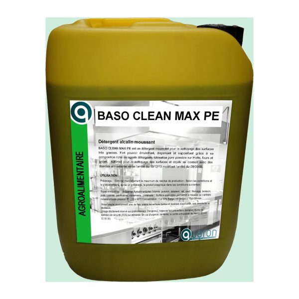 3611 BASO CLEAN MAX PE  Nettoyant Fours  bidon 5 kg