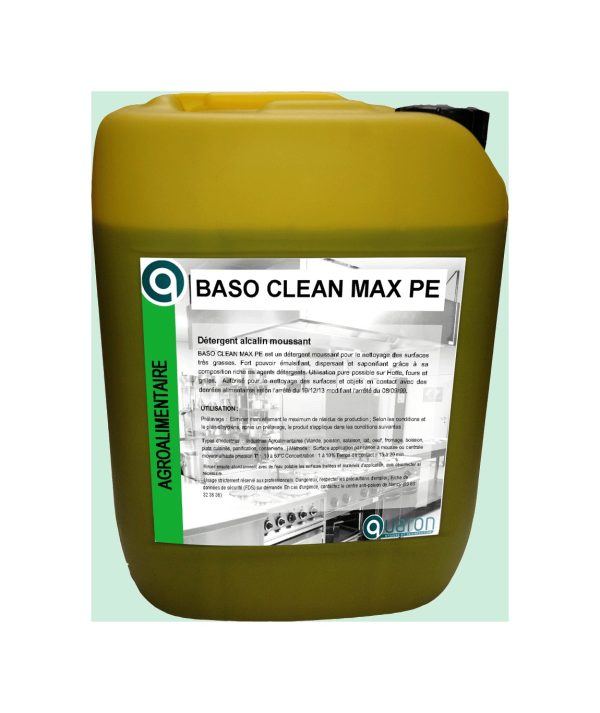 3611 BASO CLEAN MAX PE  Nettoyant Fours  bidon 5 kg