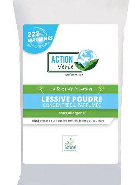42105 LESSIVE POUDRE LINGE ÉCOLABEL sac 10 kg
