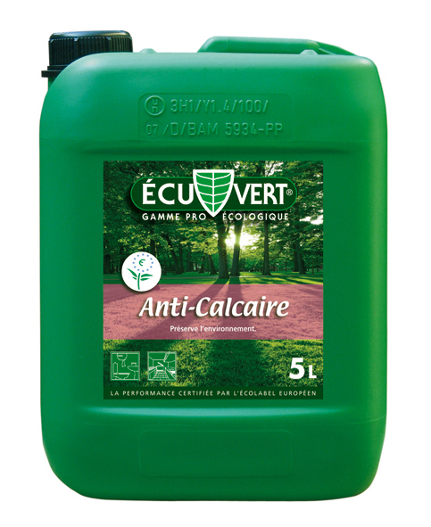 02958 ÉCU VERT Anti-Calcaire Nettoyant ÉCOLABEL bidon 5 L