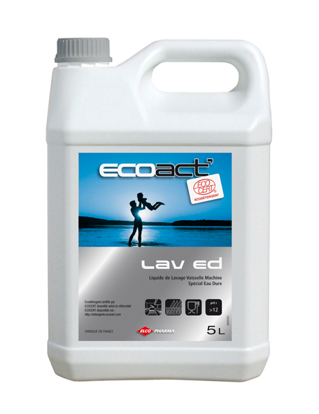 029645 Ecoact' LAV ED Lavage Vaisselle Machine  bidon 5 L