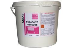 0220 POUDRE NETTOYANT DÉCAPANT FRITEUSE FARAL 401 seau 10 kg