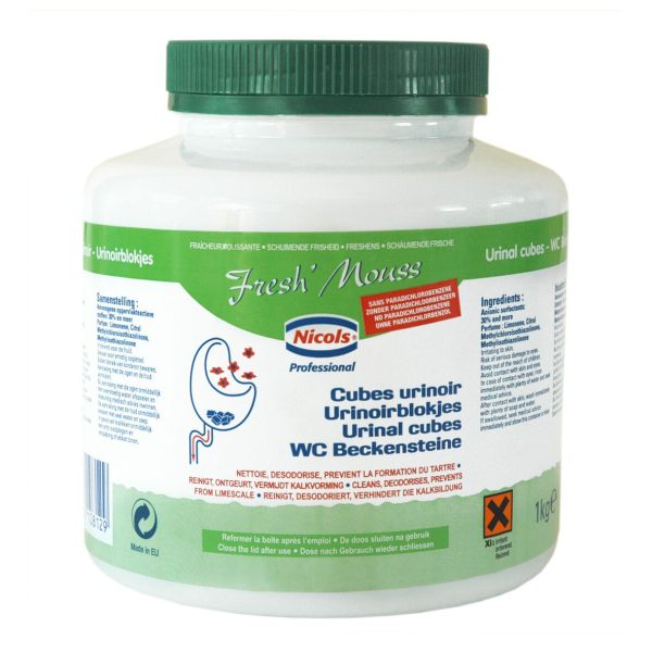 4108 CUBES URINOIRS  boite de 1 kg