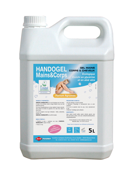 0240 HANDOGEL MAINS & CORPS ÉCOLABEL bidon 5 L