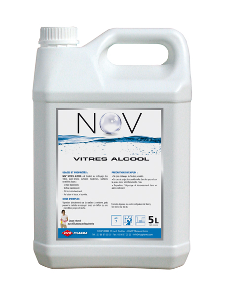 0218Q NOV'VITRES ALCOOL bidon 5 L