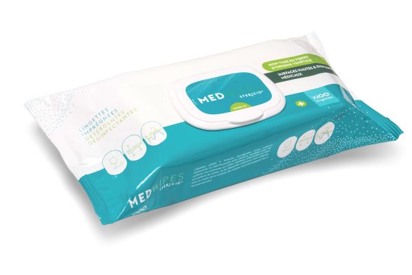 124297 LINGETTES Épaisses Désinfectantes Pack 100 u