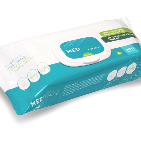 124297 LINGETTES Épaisses Désinfectantes Pack 100 u