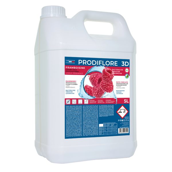39061 NETTOYANT DESINFECTANT SOL SURFACE FRAMBOISINE 5 L