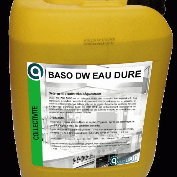 36165 BASO DW EAU DURE Lavage Machine Vaisselle bidon 24 kg