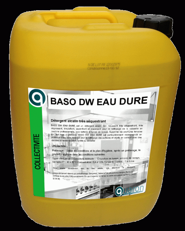 36165 BASO DW EAU DURE Lavage Machine Vaisselle bidon 24 kg