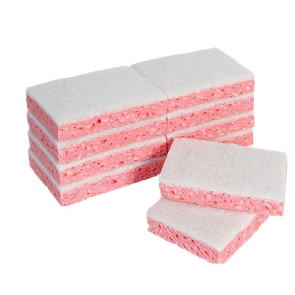 1812 TAMPON ÉPONGE DOUBLE FACE BLANC GRAND MODÈLE  lot 10 u