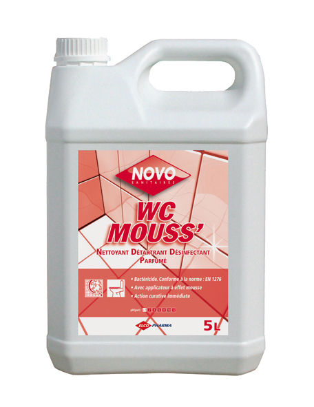 0218B NOVO WC MOUSS' bidon 5 L